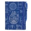 Disney Journal With Pen - Star Wars Blueprint -Disney 68675 s1