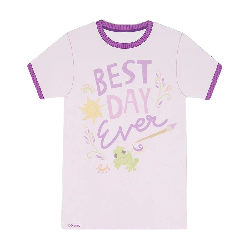 Disney Notepad - Magnetic Rapunzel Best Day Ever Tee 3 Disney Notepad - Magnetic Rapunzel Best Day Ever Tee