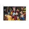 Disney Postcard - Mickey And Friends By Randy Noble -Disney 72307