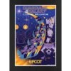 Disney EPCOT Guardians Of The Galaxy Cosmic Rewind Matted Print -Disney 7409047996438