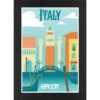 Disney EPCOT Italy Pavilion Matted Print -Disney 7409047996893