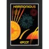 Disney EPCOT Harmonious Matted Print -Disney 7409047996902