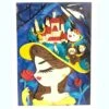 Disney Postcard - Belle - My Pretty Pretty Hat - WonderGround Gallery -Disney 76086