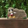 Disney Garden Stone - Flower Garden Rock - Mickey Mouse 1 Disney Garden Stone - Flower Garden Rock - Mickey Mouse -Disney 764134712