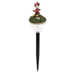 Disney Solar Pathway Stake - Flower Garden - Minnie Mouse
