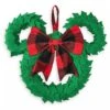 Disney Holiday Plush Wreath - Mickey Mouse Icon - Yuletide Farmhouse 1 Disney Holiday Plush Wreath - Mickey Mouse Icon - Yuletide Farmhouse -Disney 78381 1s