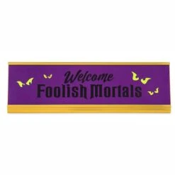 Disney Nameplate - Haunted Mansion - Welcome Foolish Mortals