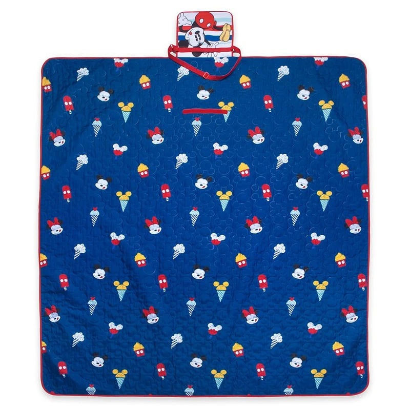 Disney Parks Throw Blanket - Mickey Mouse Summer Fun - Picnic Blanket 3 Disney Parks Throw Blanket - Mickey Mouse Summer Fun - Picnic Blanket