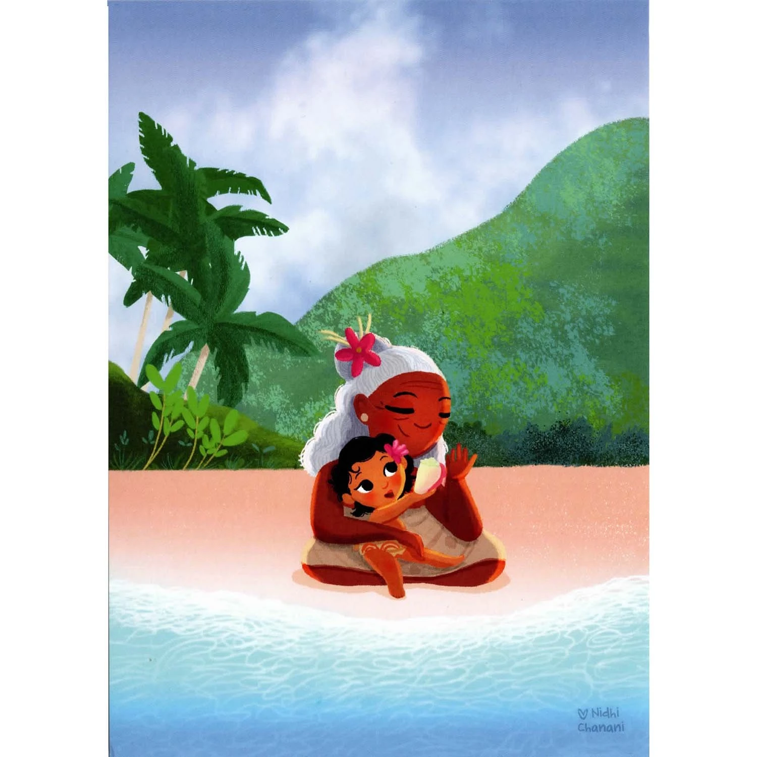 Disney Postcard - Nidhi Chanani - I Will Be With You 3 Disney Postcard - Nidhi Chanani - I Will Be With You