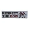 Disney Nameplate - Minnie Mouse - Respect The Bow -Disney 82747201
