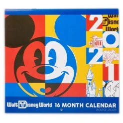 Disney Parks 16 Month Calendar - Walt Disney World - 2021