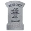 Disney Garden Decoration - Master Gracey Tombstone Replica -Disney 83149