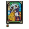 Disney Storybook Replica Journal - Beauty And The Beast Stained Glass Window -Disney 83711 s1