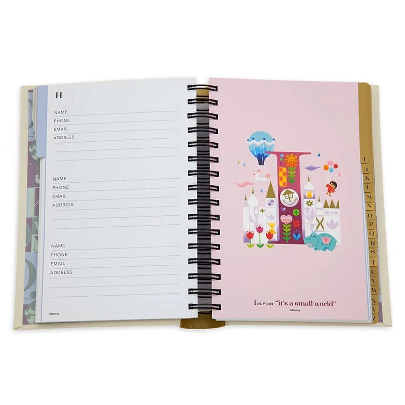 Disney Address Book - ABC Disney Parks 4 Disney Address Book - ABC Disney Parks - Image 2