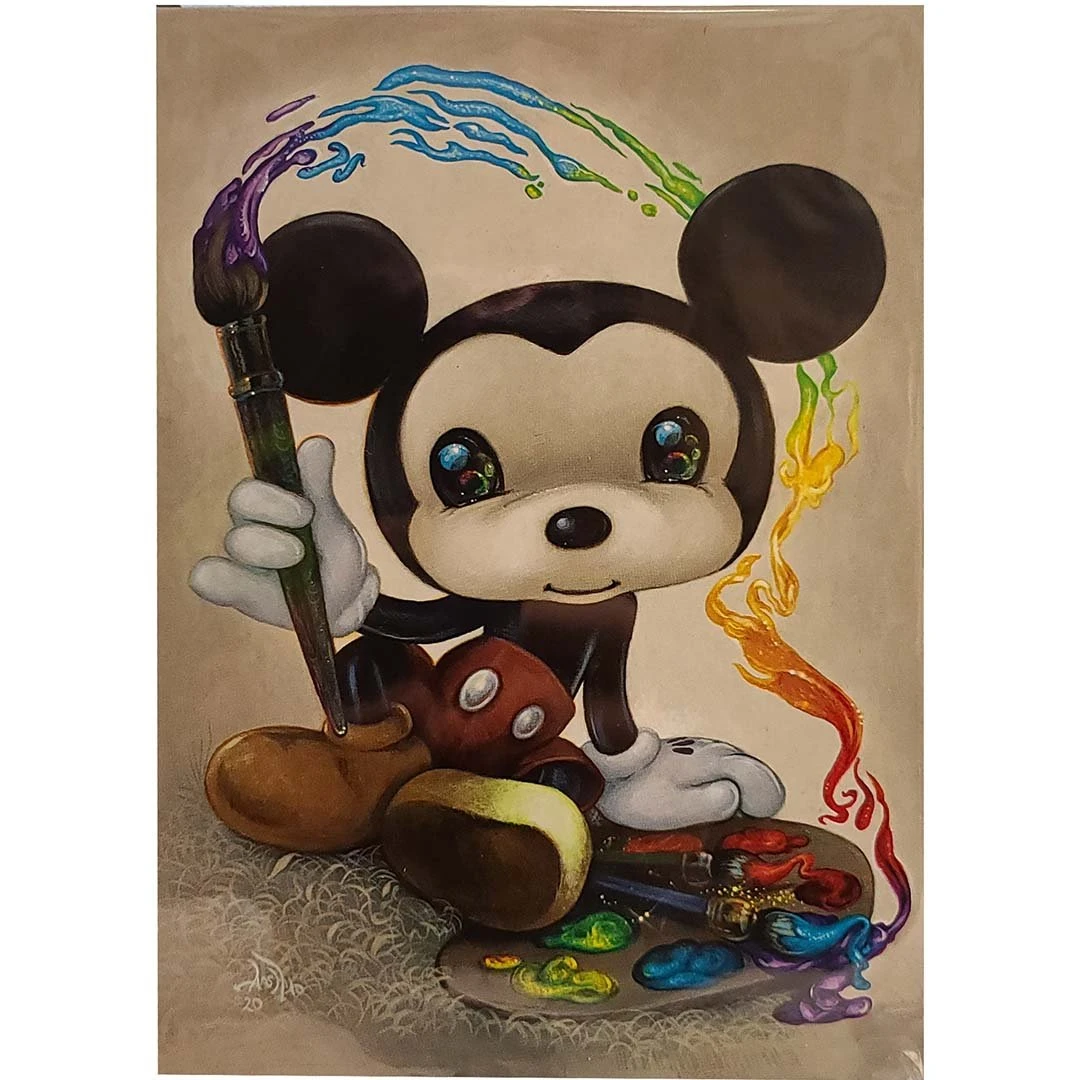 Disney Postcard - Jasmine Becket-Griffith Artist Mickey 3 Disney Postcard - Jasmine Becket-Griffith Artist Mickey