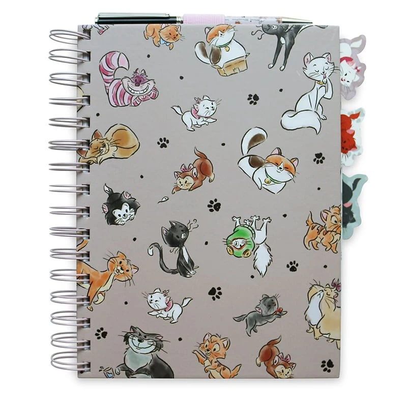 Disney Journal And Pen Set - Reigning Cats And Dogs - Disney Cats 3 Disney Journal And Pen Set - Reigning Cats And Dogs - Disney Cats