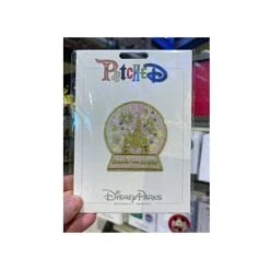 Disney Iron On Patch- PATCHED - Cinderella Castle Snow Globe