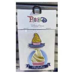 Disney Iron On Patch And Pin Set - PATCHED - Dole Whip Perfection