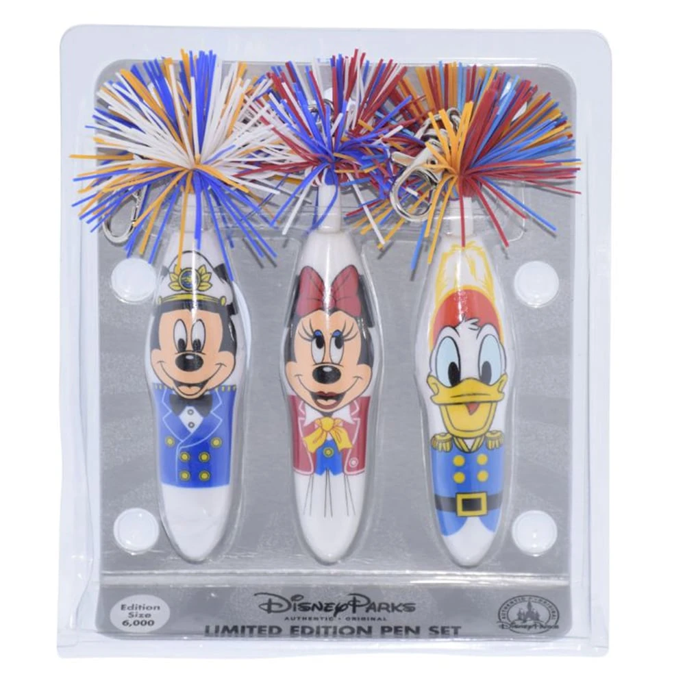Disney Kooky Pen Set - Disney Cruise Line - Limited Edition (LE6000) 3 Disney Kooky Pen Set - Disney Cruise Line - Limited Edition (LE6000)