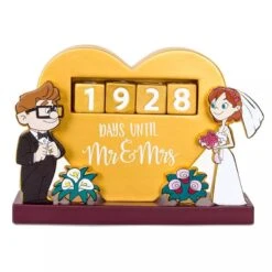 Disney Countdown Calendar - Up - Carl And Ellie Wedding