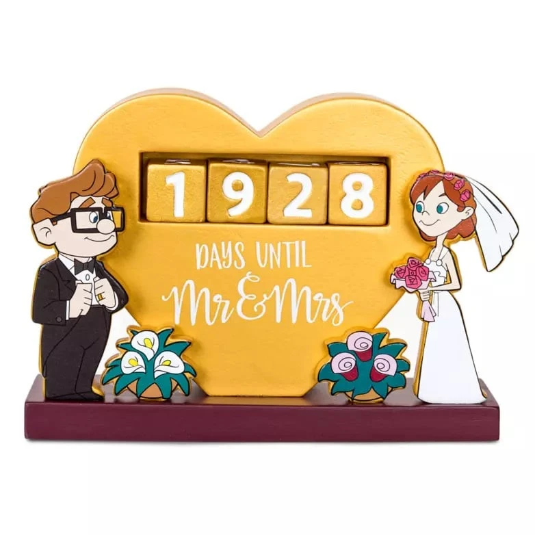 Disney Countdown Calendar - Up - Carl And Ellie Wedding 3 Disney Countdown Calendar - Up - Carl And Ellie Wedding