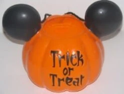 Disney Halloween Candy Pail - Mickey Mouse Pumpkin Ears -Disney Pail02