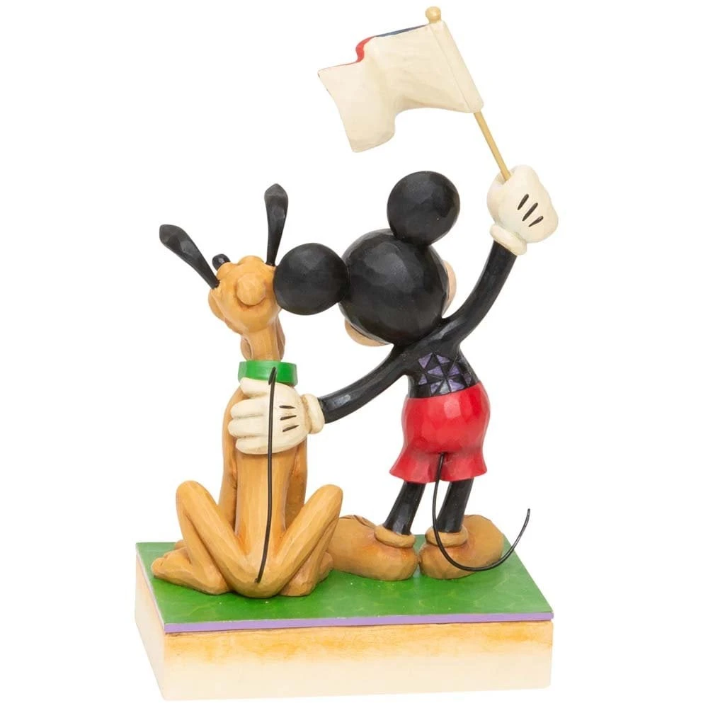 Disney Traditions A Banner Day Mickey & Pluto Figurine 4 Disney Traditions A Banner Day Mickey & Pluto Figurine - Image 2