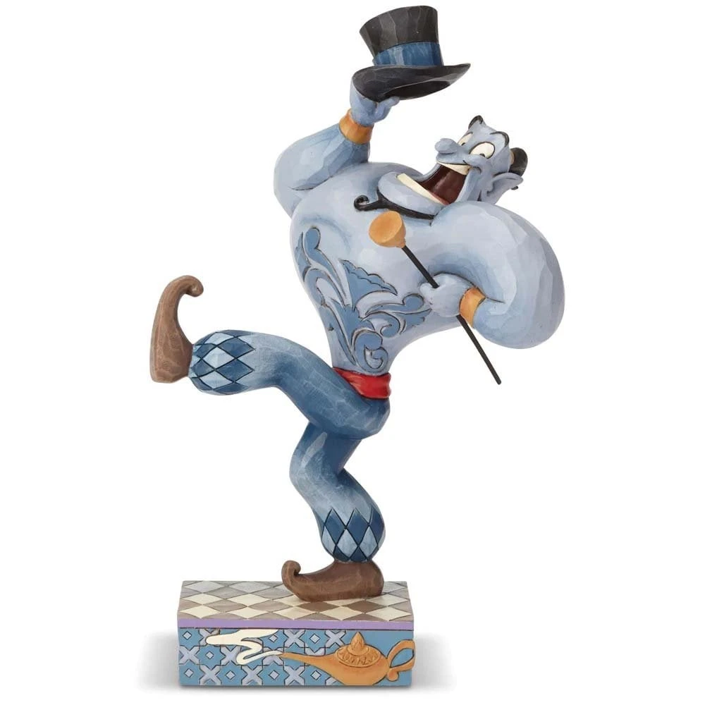 Disney Traditions Aladdin Genie Figurine - Born Showman 3 Disney Traditions Aladdin Genie Figurine - Born Showman