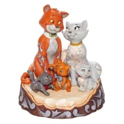 Disney Traditions Aristocats Carved By Heart Figurine
