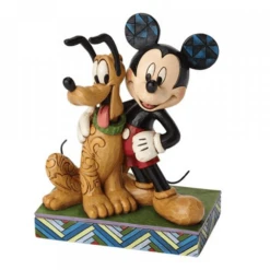 Disney Traditions Best Pals Mickey & Pluto Figurine