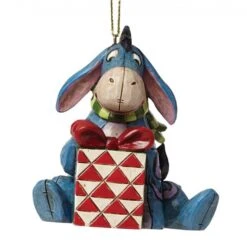 Disney Traditions Christmas Eeyore With Present Hanging Ornament