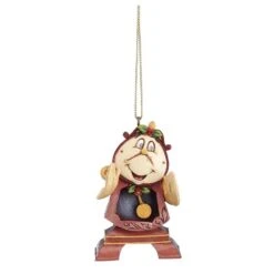 Disney Traditions Cogsworth Hanging Ornament Beauty And The Beast