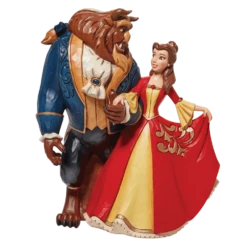 Disney Traditions Beauty And The Beast Enchanted Christmas Figurine