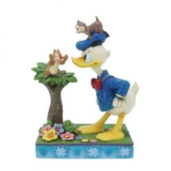 Disney Traditions Donald Duck And Chip N Dale Figurine