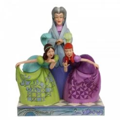 Disney Traditions Lady Tremaine, Anastasia And Drizella Figurine