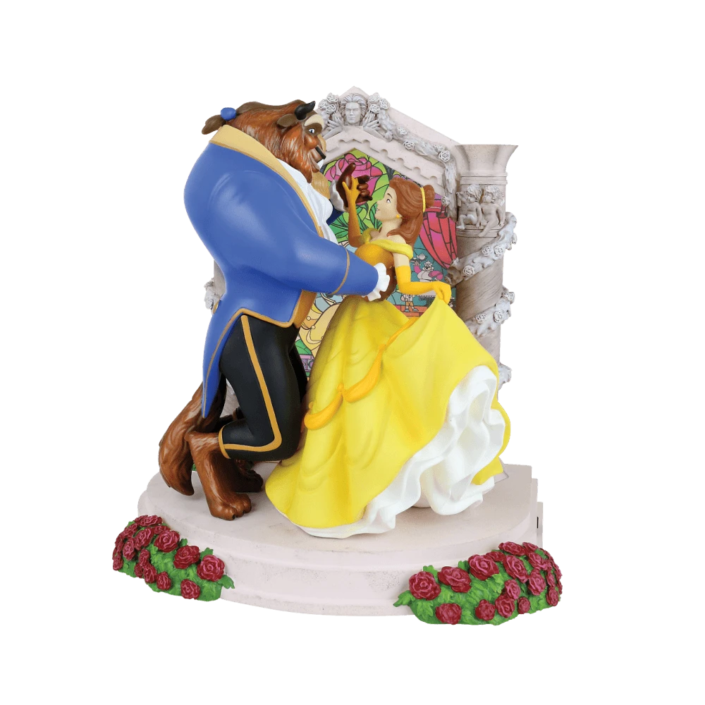 Disney Showcase Light Up Beauty And The Beast Figurine 3 Disney Showcase Light Up Beauty And The Beast Figurine