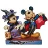 Disney Traditions Mickey & Minnie Vampire Figurine - Terrifying Trick Or Treaters