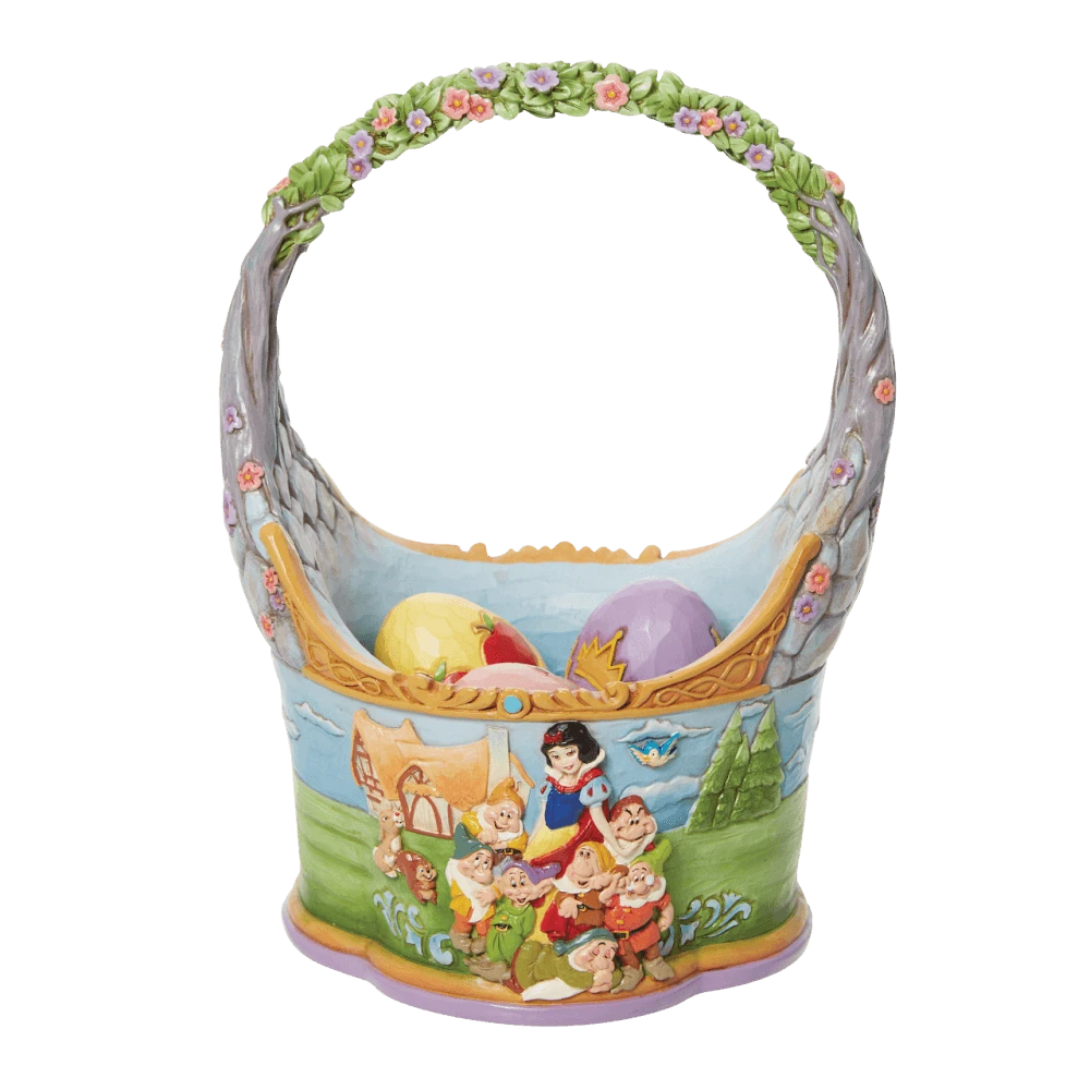 Disney Traditions Snow White Easter Basket With Eggs - The Tale That Started Them All 3 Disney Traditions Snow White Easter Basket With Eggs - The Tale That Started Them All