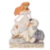 Disney Traditions White Woodland Ariel Figurine - Spirited Siren