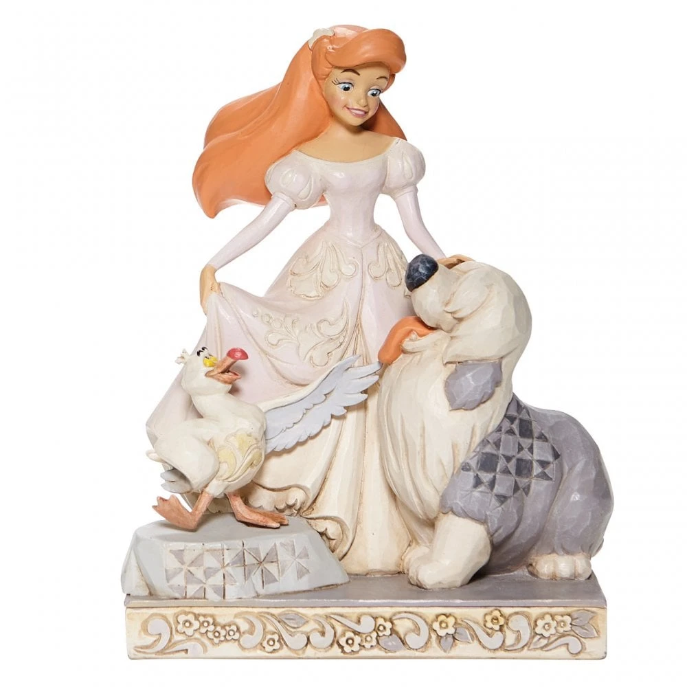 Disney Traditions White Woodland Ariel Figurine - Spirited Siren 3 Disney Traditions White Woodland Ariel Figurine - Spirited Siren