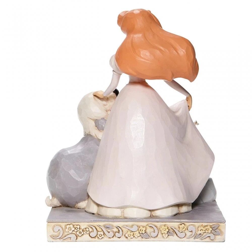 Disney Traditions White Woodland Ariel Figurine - Spirited Siren 4 Disney Traditions White Woodland Ariel Figurine - Spirited Siren - Image 2